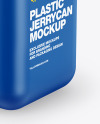 Plastic Jerrycan Mockup