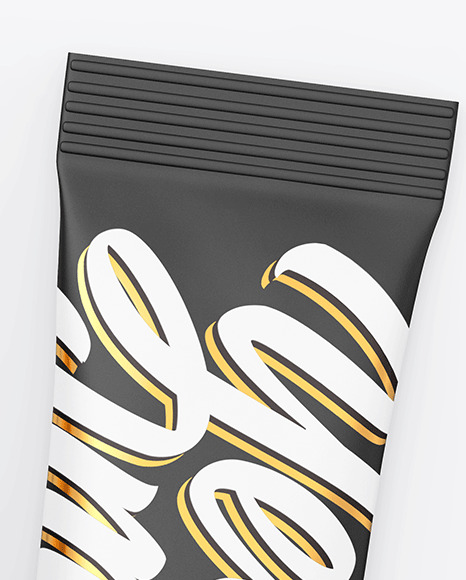 Two Matte Stick Sachets Mockup