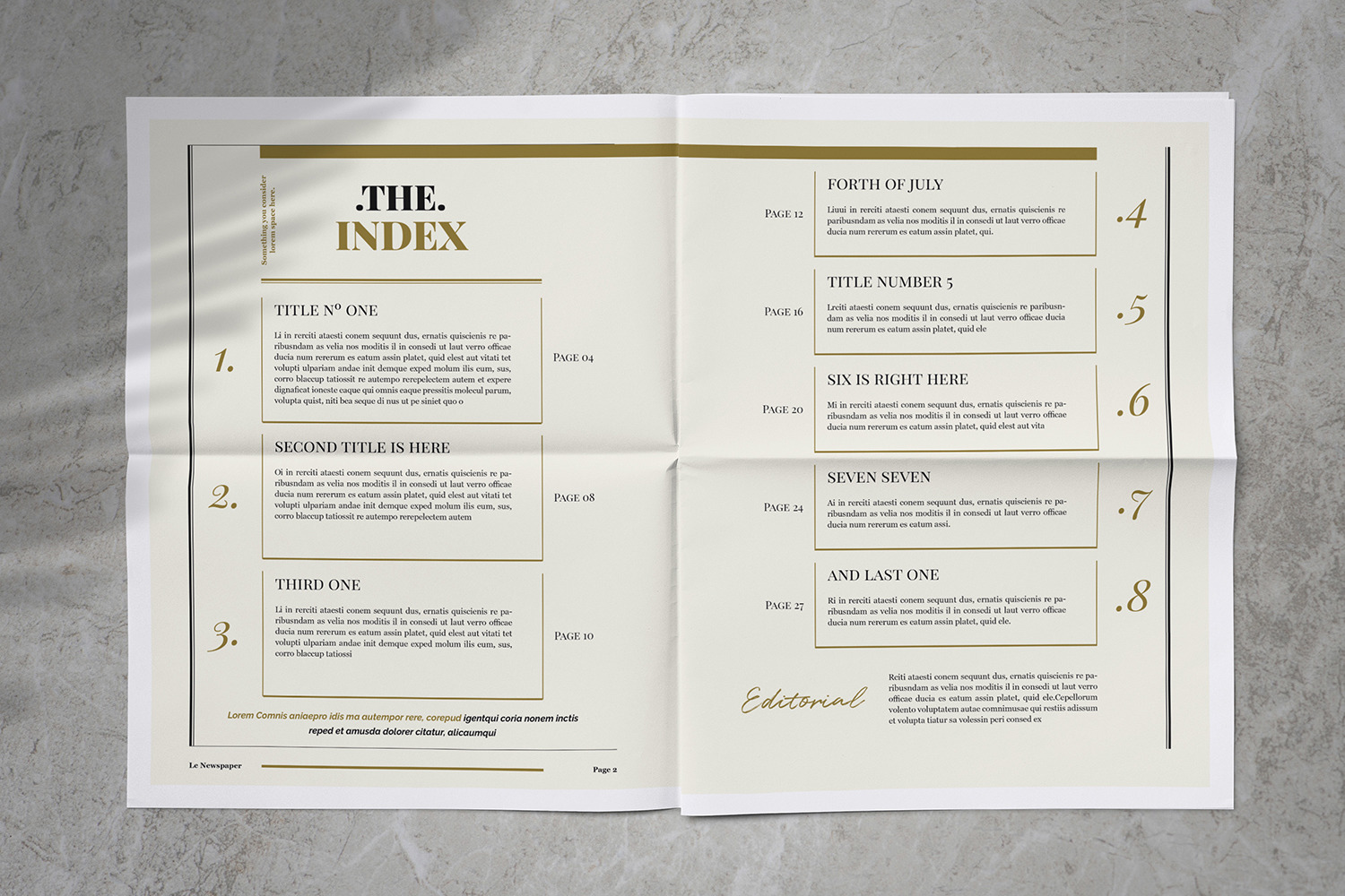 Newspaper Magazine Template Newspaper Magazine Template