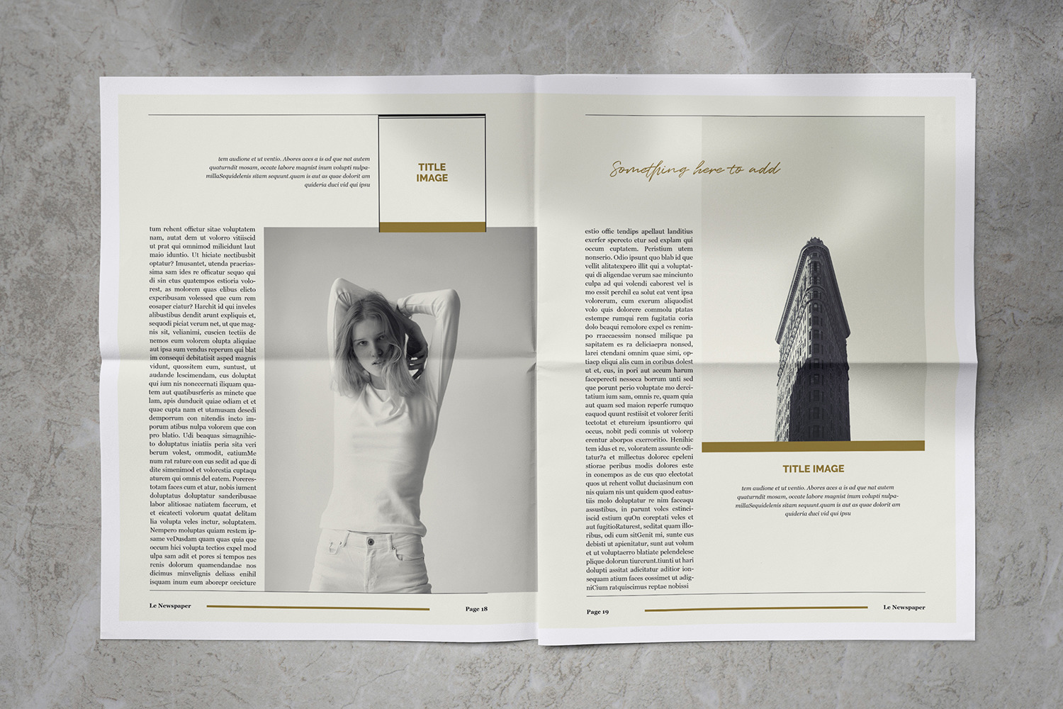 Newspaper Magazine Template Newspaper Magazine Template