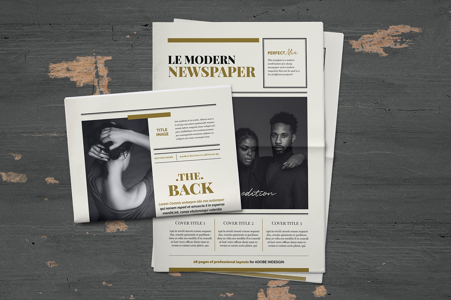 Newspaper Magazine Template Newspaper Magazine Template