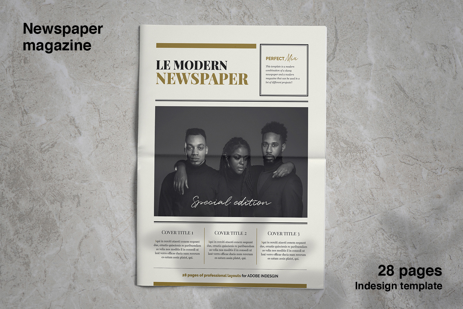 Newspaper Magazine Template Newspaper Magazine Template