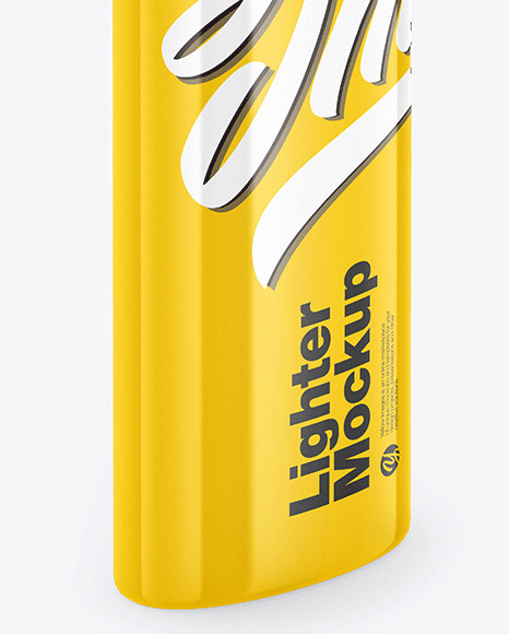 Glossy Lighter Mockup