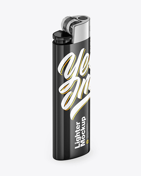 Glossy Lighter Mockup