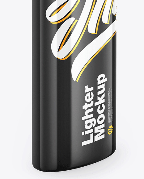 Glossy Lighter Mockup