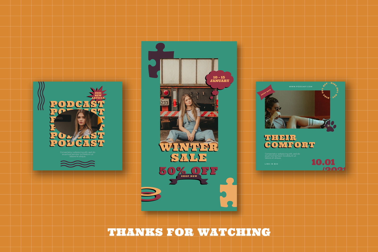 Oldest Retro Instagram Template Oldest Retro Instagram Template
