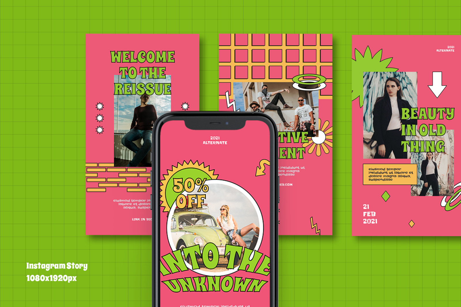 Retrobuy Retro Instagram Template Retrobuy Retro Instagram Template