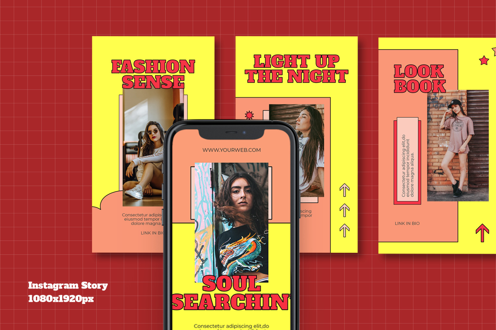 Vinnace Retro Instagram Template Vinnace Retro Instagram Template