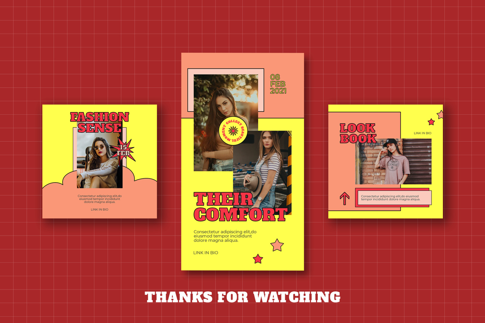 Vinnace Retro Instagram Template Vinnace Retro Instagram Template