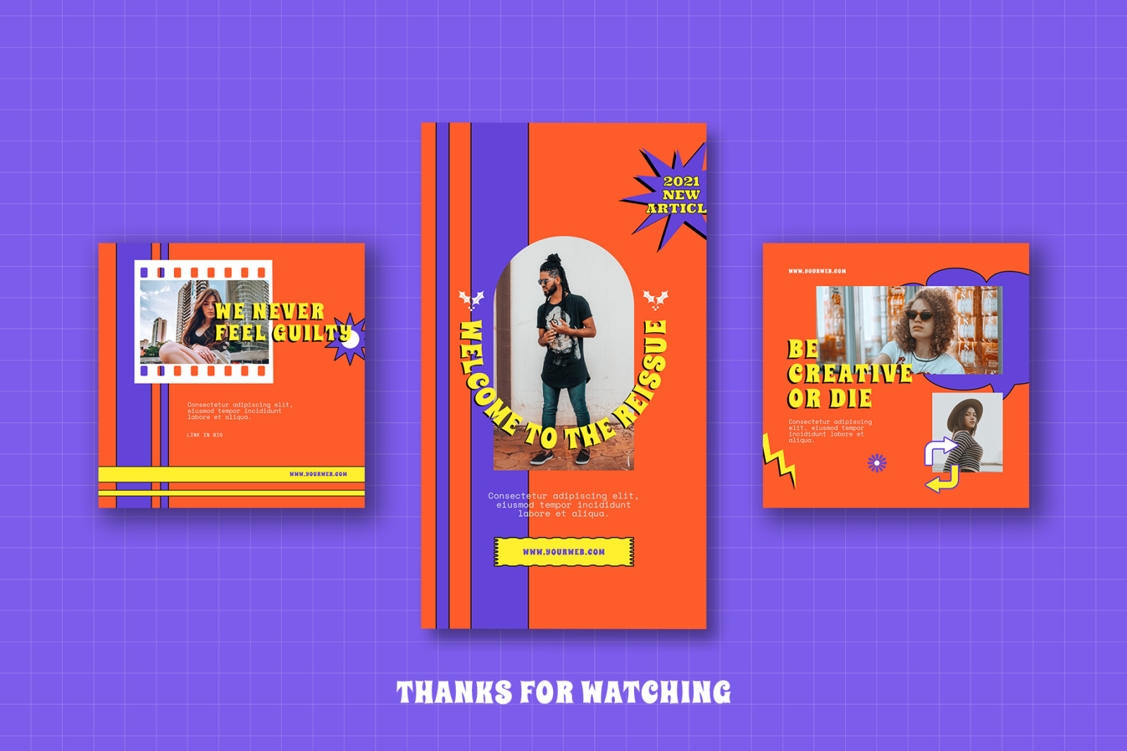 Vintager Retro Instagram Template Vintager Retro Instagram Template
