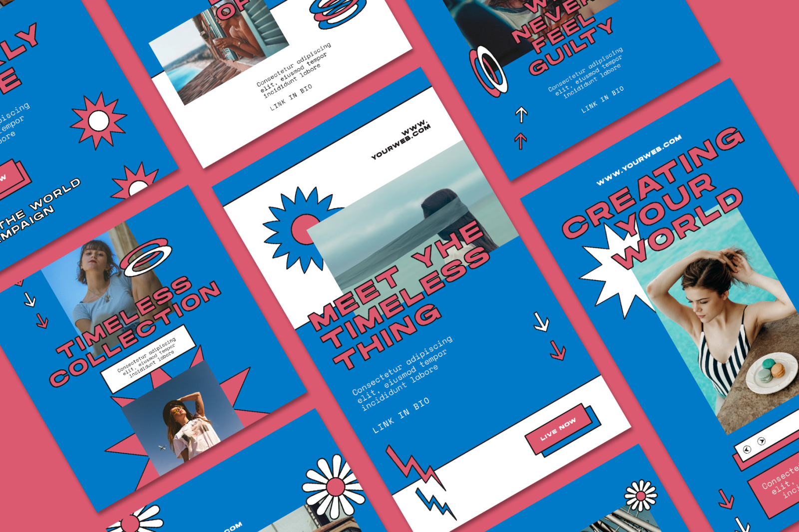 Vinylbuss Retro Instagram Template Vinylbuss Retro Instagram Template