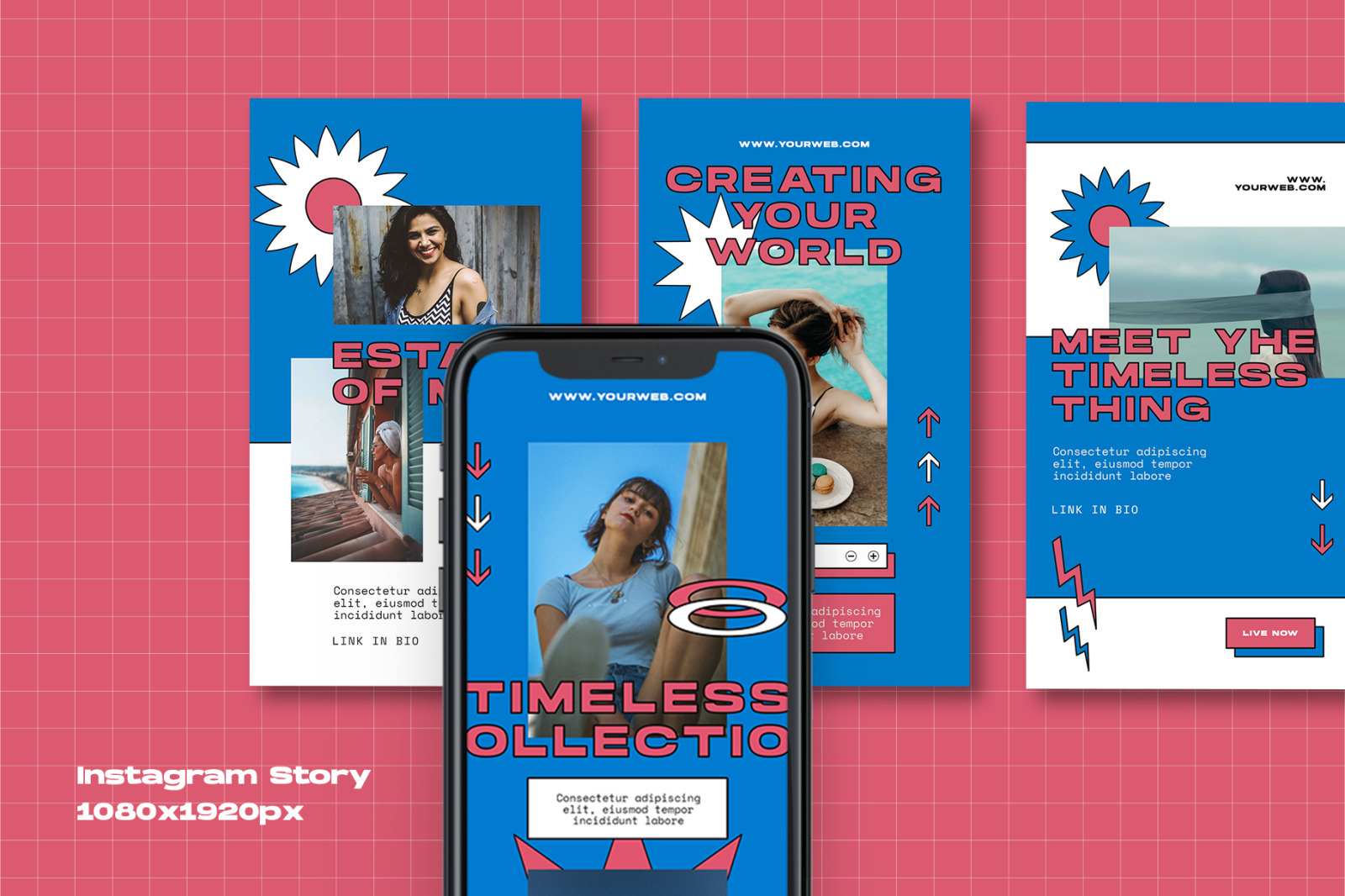 Vinylbuss Retro Instagram Template Vinylbuss Retro Instagram Template