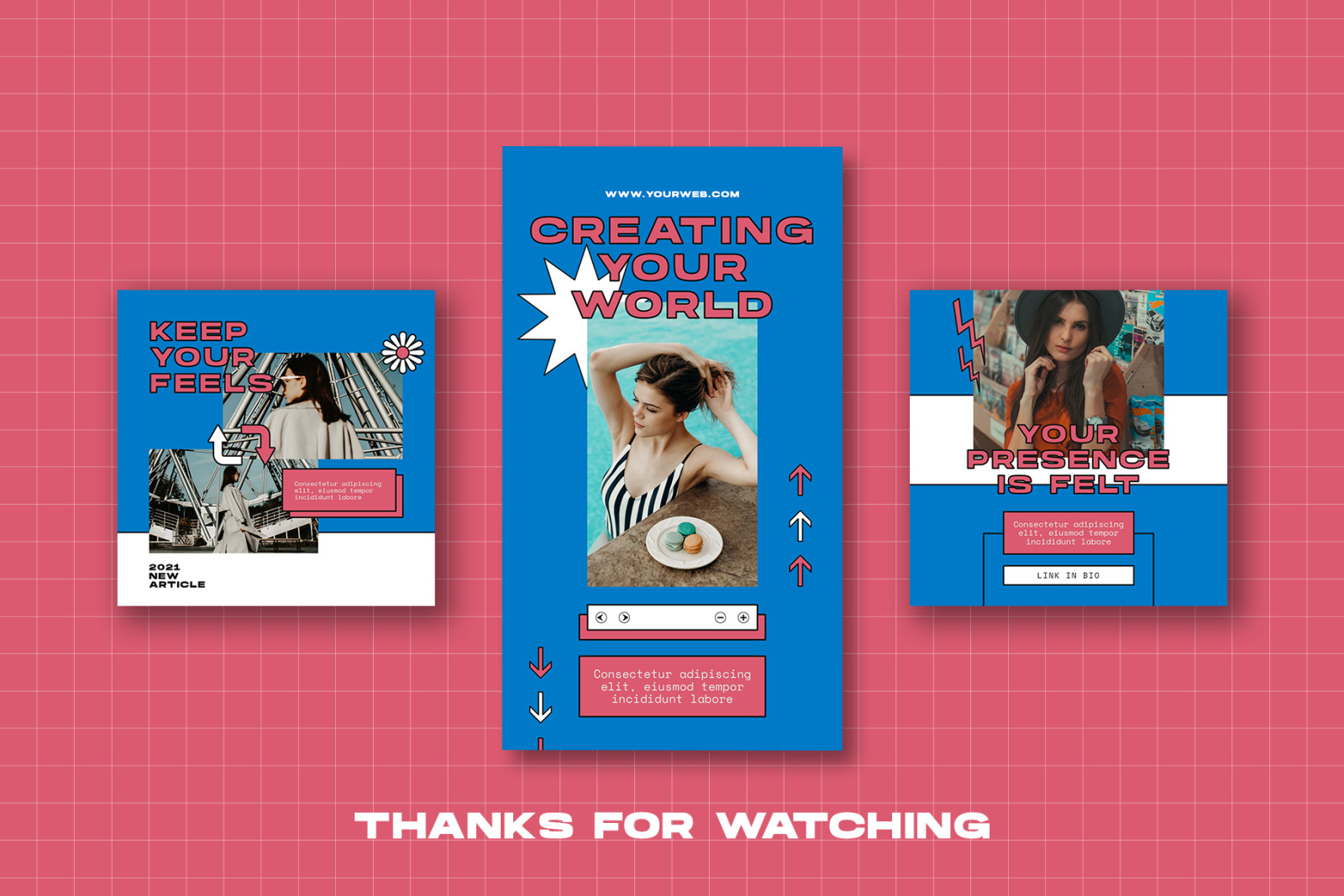 Vinylbuss Retro Instagram Template Vinylbuss Retro Instagram Template
