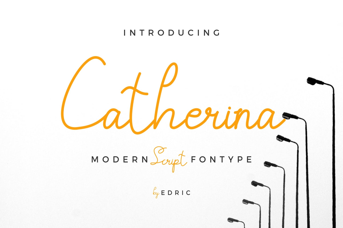Catherina Script Font Catherina Script Font
