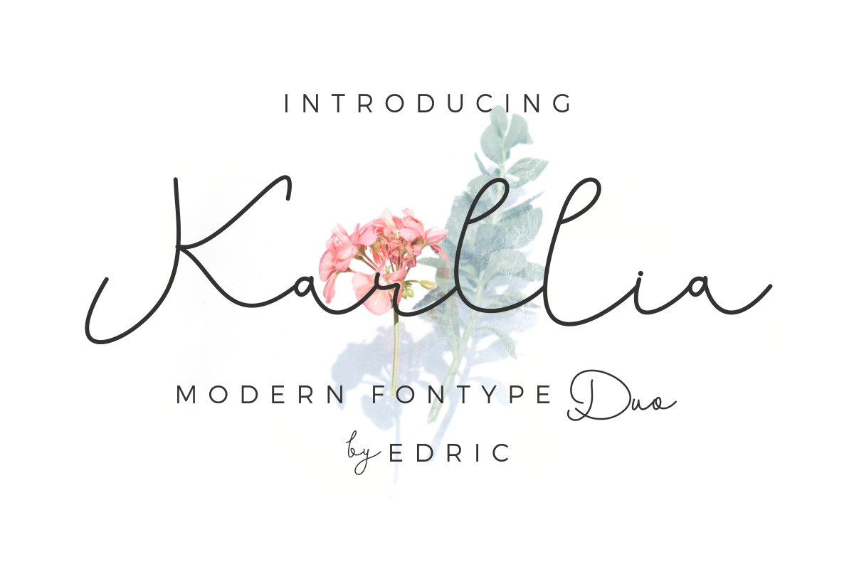 Karllia Monoline Font Karllia Monoline Font