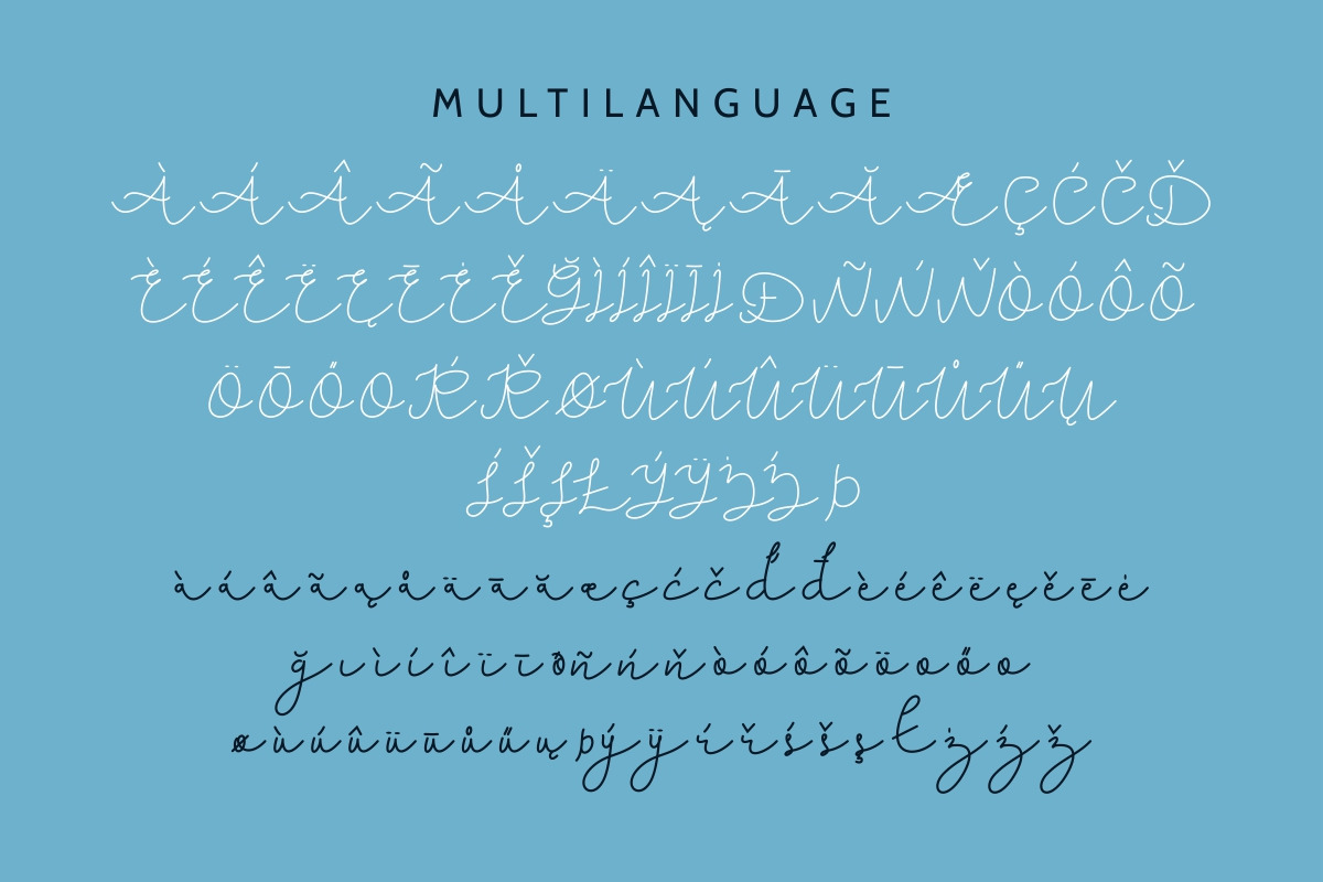 Karllia Monoline Font Karllia Monoline Font