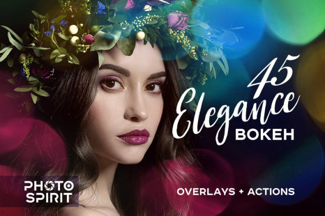 45 Elegance Bokeh Overlays - Blur