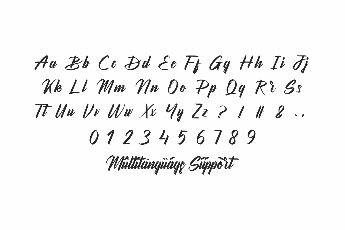 Dreamtimes Calligraphy Font