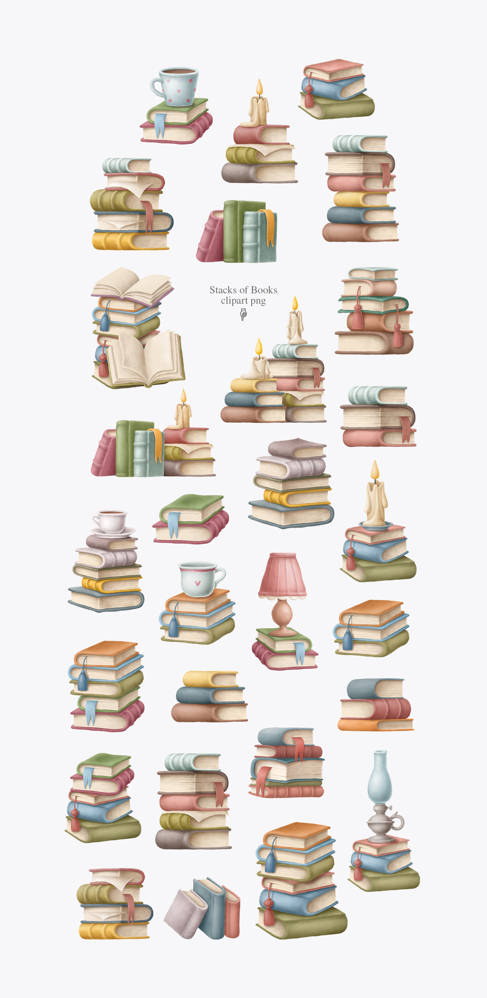 Books clipart bundle Books clipart bundle
