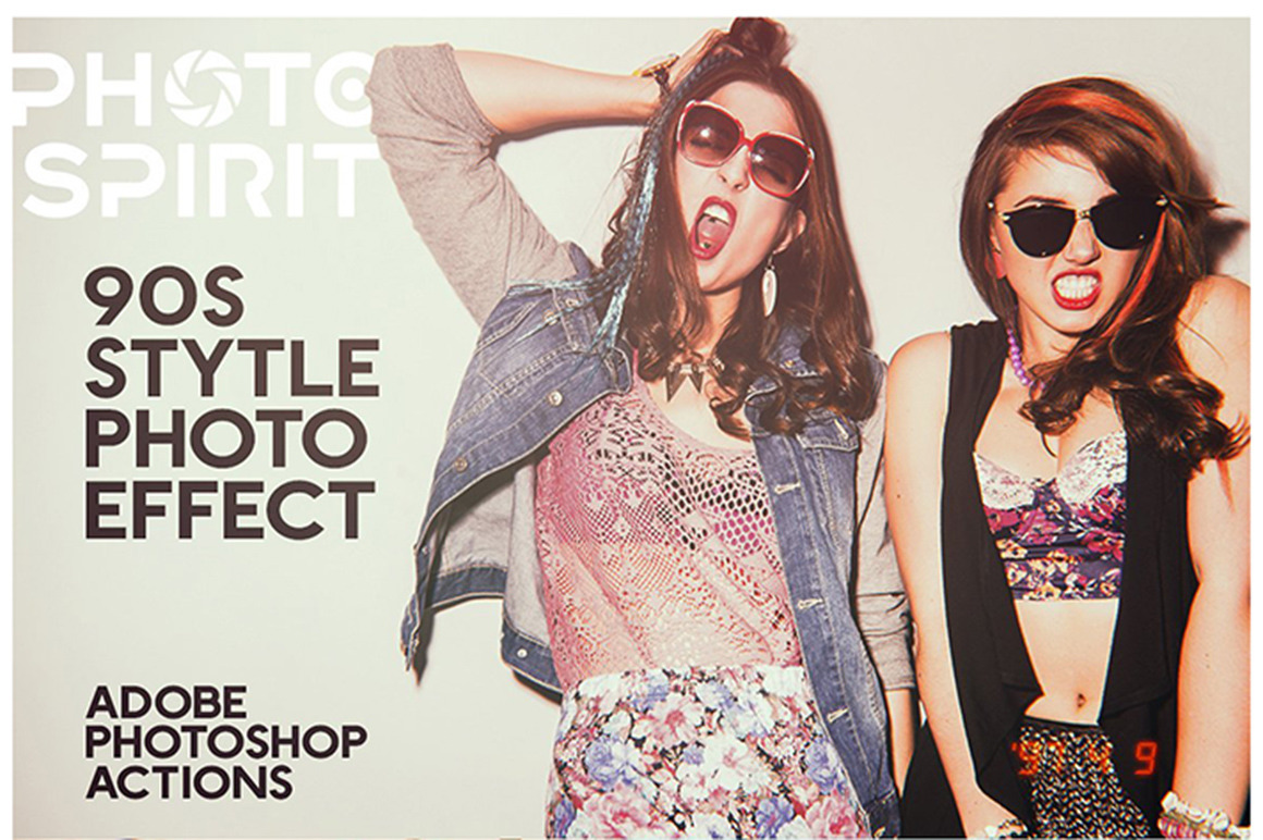 90s Style Photo Effects Photoshop 90s Style Photo Effects Photoshop