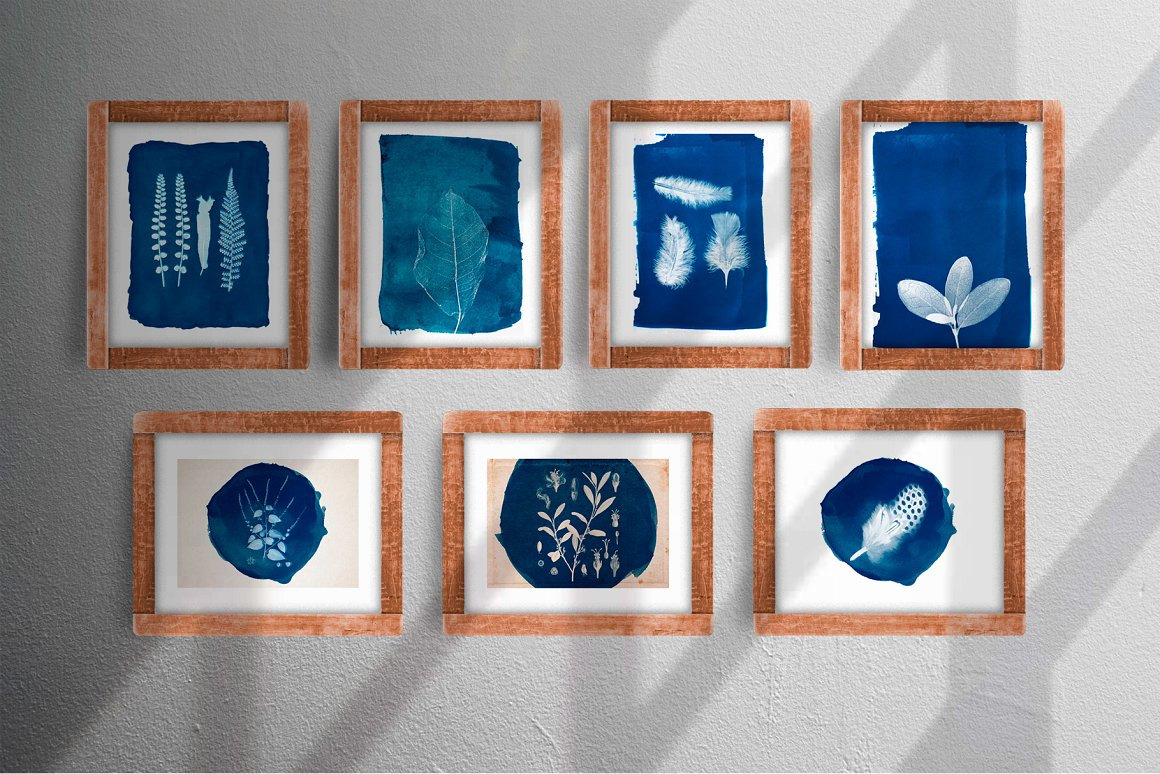 CYANOTYPE Digital Photoshop Effect CYANOTYPE Digital Photoshop Effect