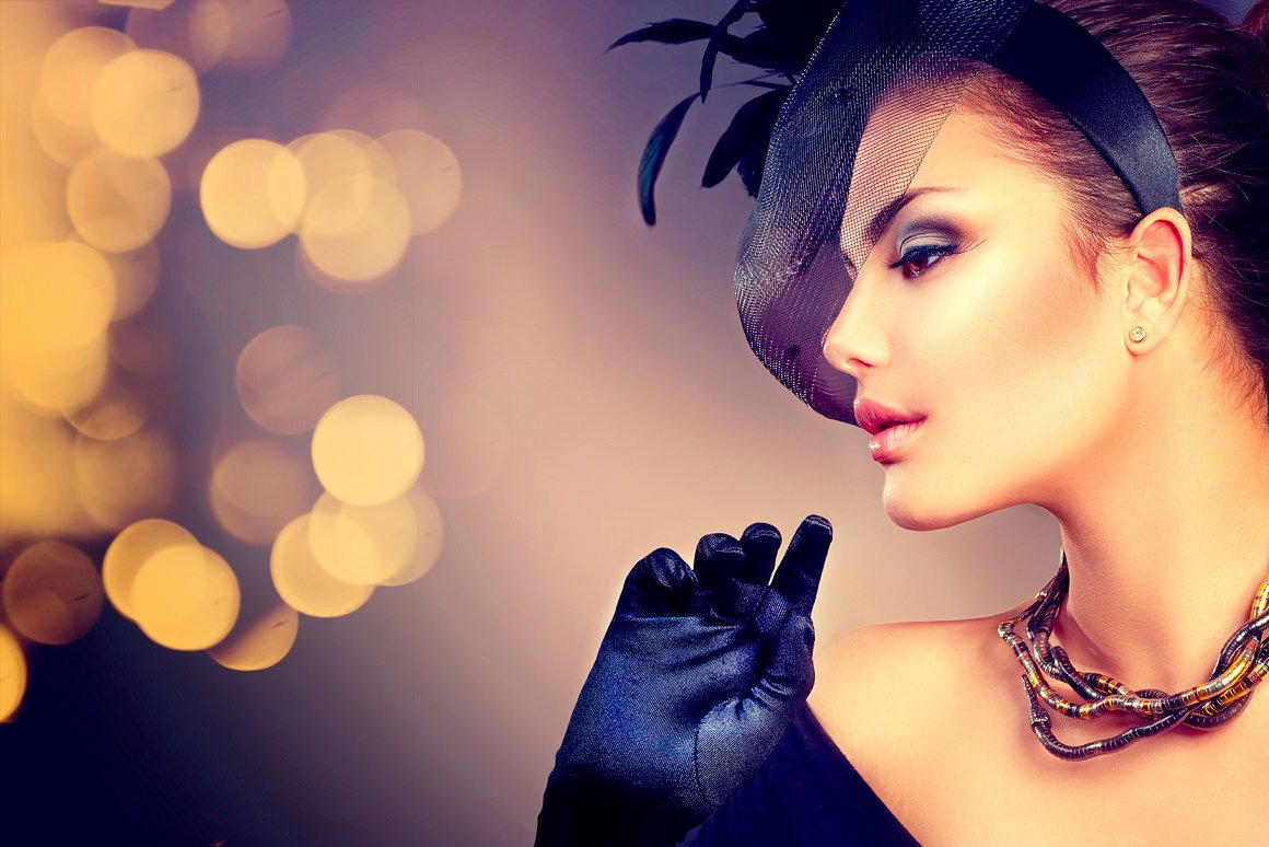 Golden Bokeh Photo Overlay Effects Golden Bokeh Photo Overlay Effects