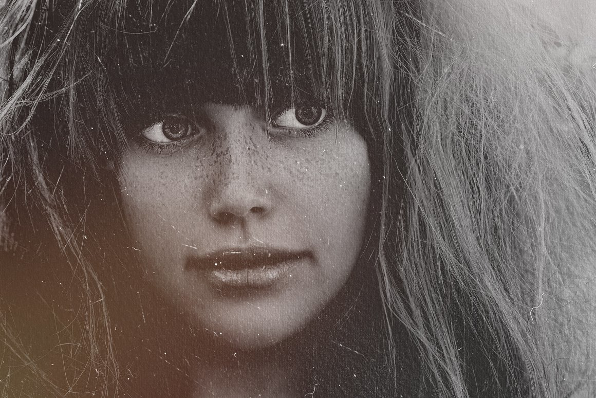Vintage Dust Photo Effect Vintage Dust Photo Effect