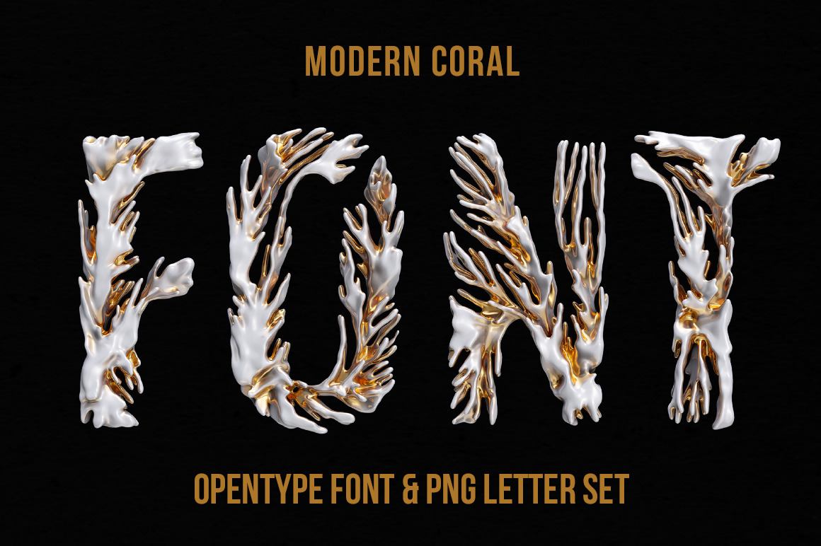 Modern Coral Font Modern Coral Font