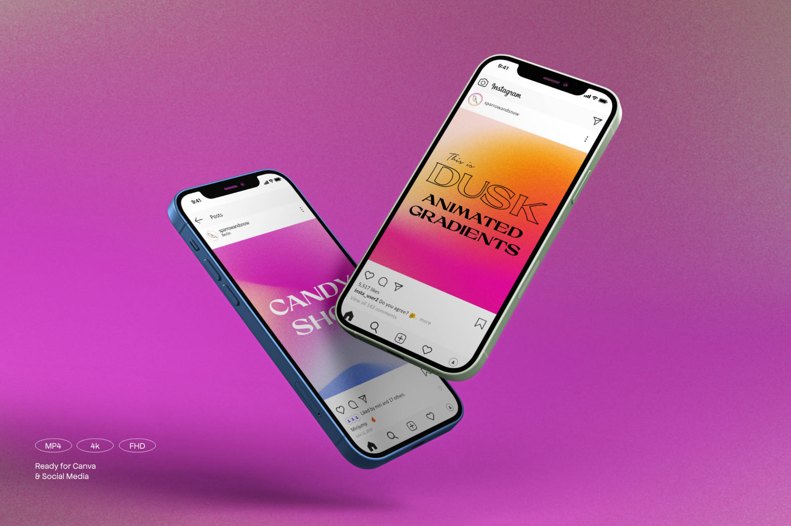 DUSK - Animated Gradients Backgrounds DUSK - Animated Gradients Backgrounds
