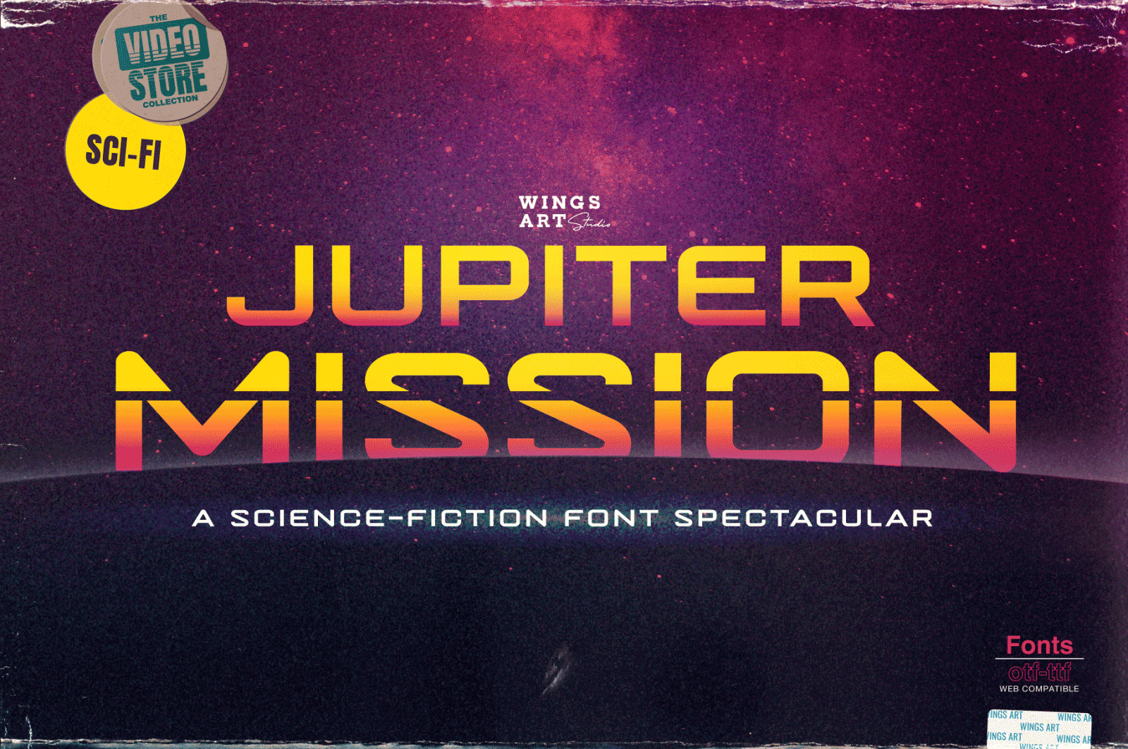 Jupiter Mission: A Science-Fiction Font Spectacular Jupiter Mission: A Science-Fiction Font Spectacular