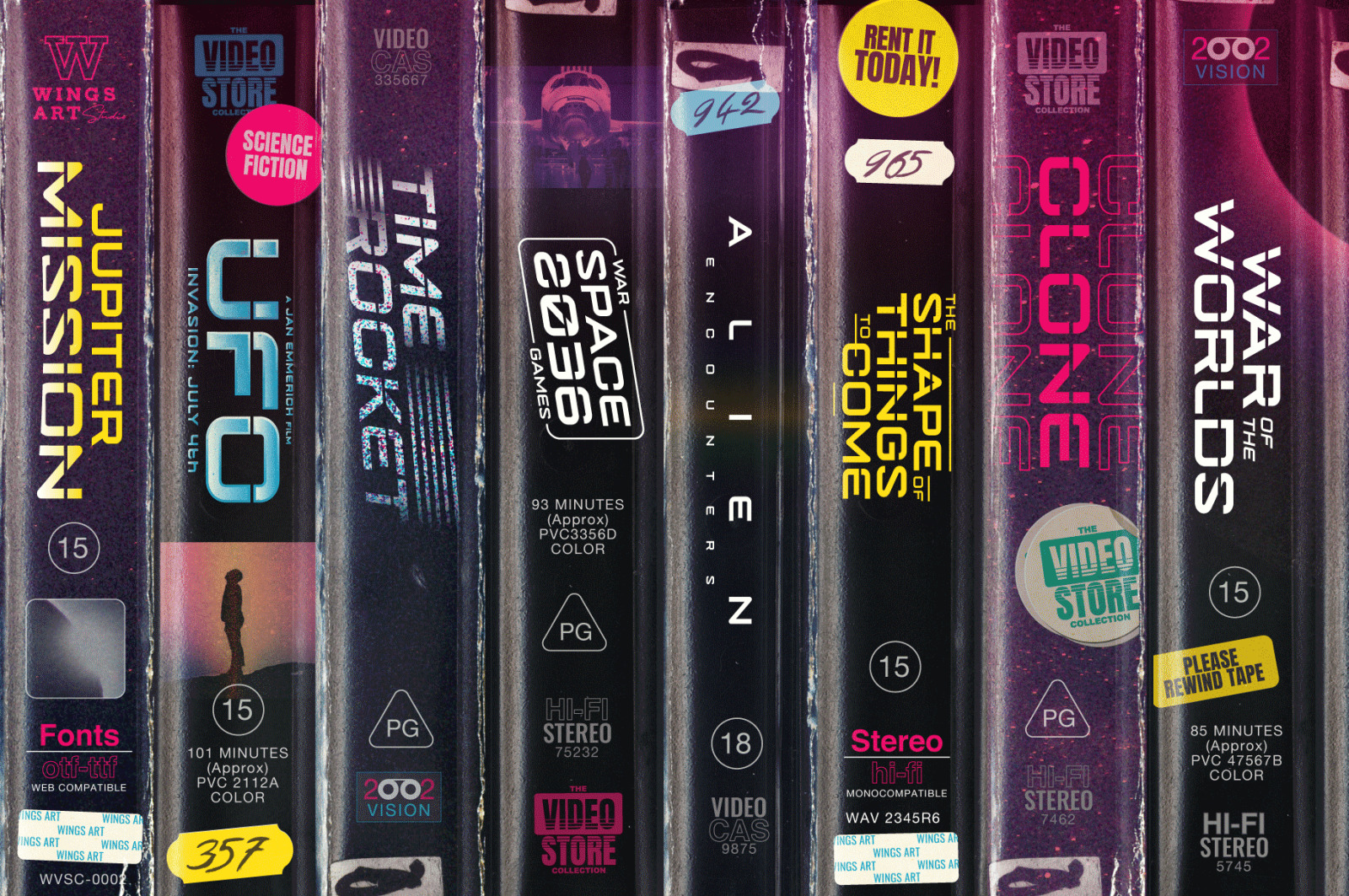 Jupiter Mission: A Science-Fiction Font Spectacular Jupiter Mission: A Science-Fiction Font Spectacular