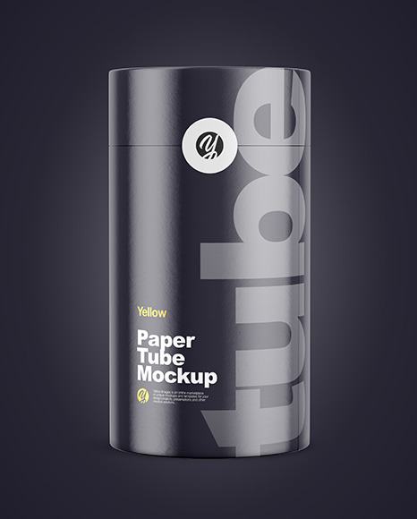 Glossy Tube Mockup