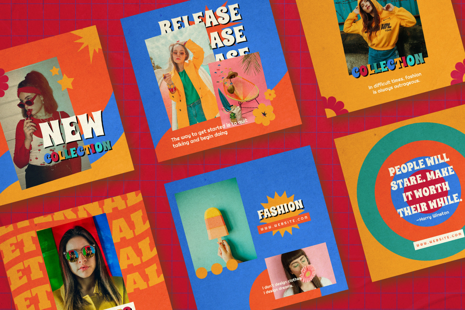 Ceresa Retro Instagram Template Ceresa Retro Instagram Template