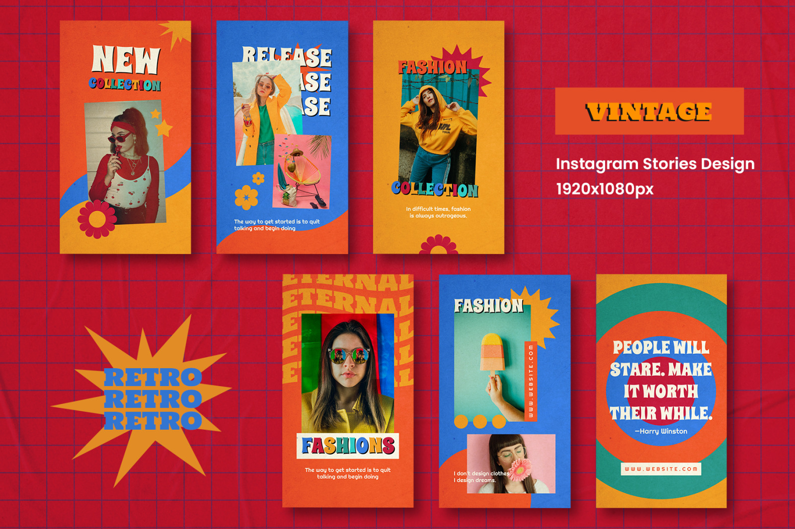 Ceresa Retro Instagram Template Ceresa Retro Instagram Template