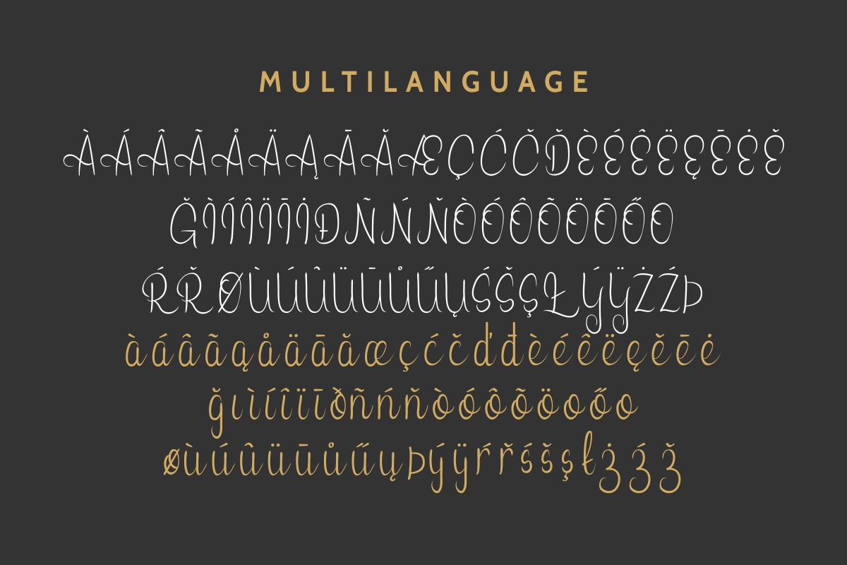 Leonita Script Font Leonita Script Font