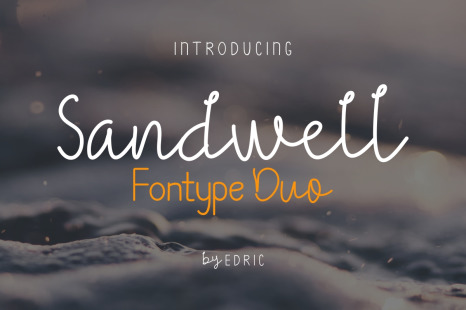 Sandwell Font Duo - Summer scripts