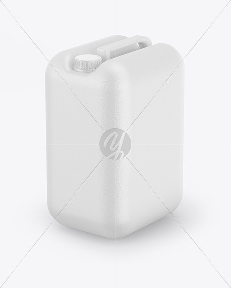 Textured Jerrycan Mockup