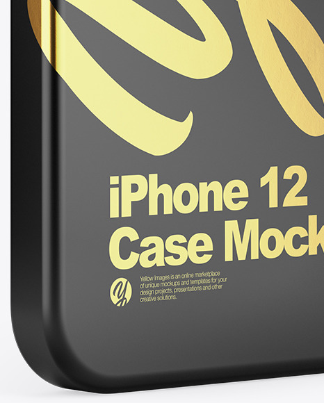 Iphone 12 Pro Case Mockup