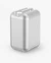 Metallic Jerrycan Mockup