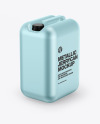 Metallic Jerrycan Mockup