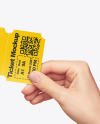 Ticket Mockup