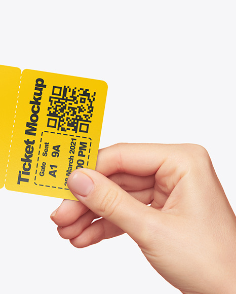 Ticket Mockup