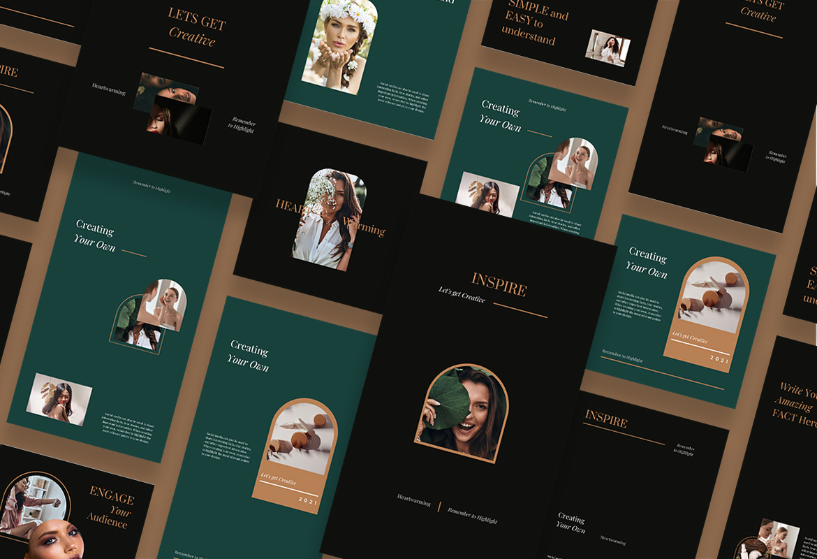 Elegant Beauty Instagram Template Elegant Beauty Instagram Template