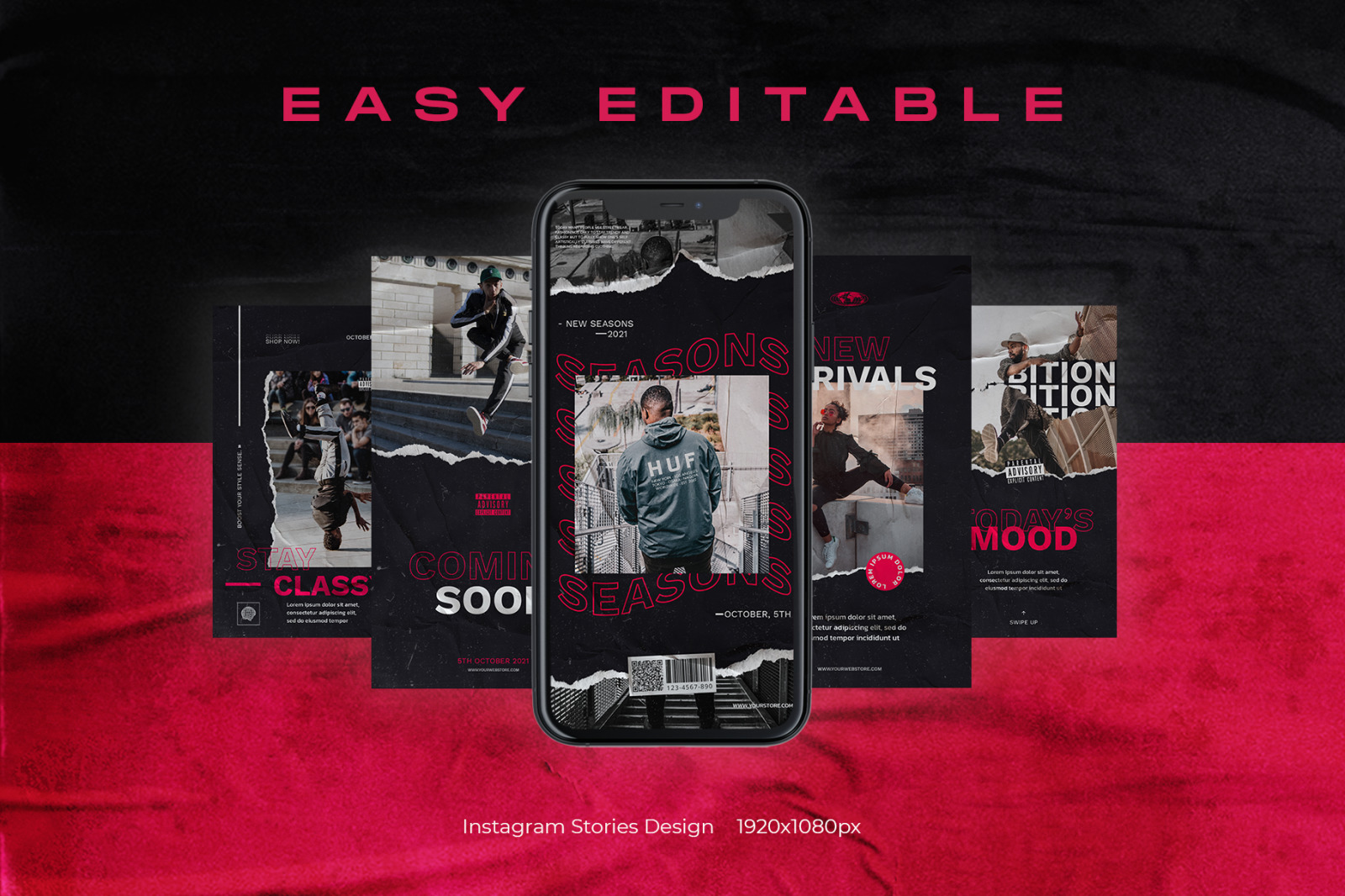 Nellivere Fashion Instagram Template Nellivere Fashion Instagram Template