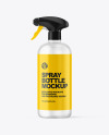 Frosted Spray Bottle Mockup Frosted Spray Bottle Mockup