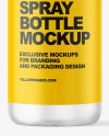 Frosted Spray Bottle Mockup Frosted Spray Bottle Mockup