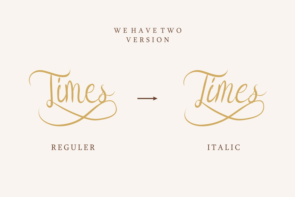 Syllia Calligraphy Font Syllia Calligraphy Font