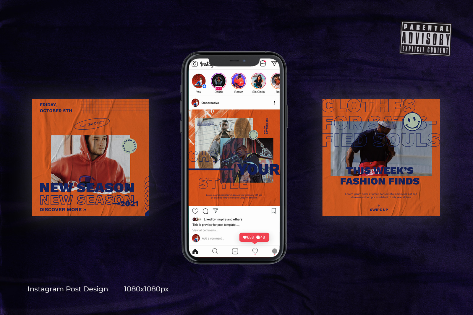 Hypeblast Instagram Template Hypeblast Instagram Template