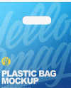 Plastic Carrier Bag Mockup