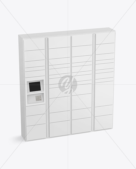 Pick Up Locker Mockup